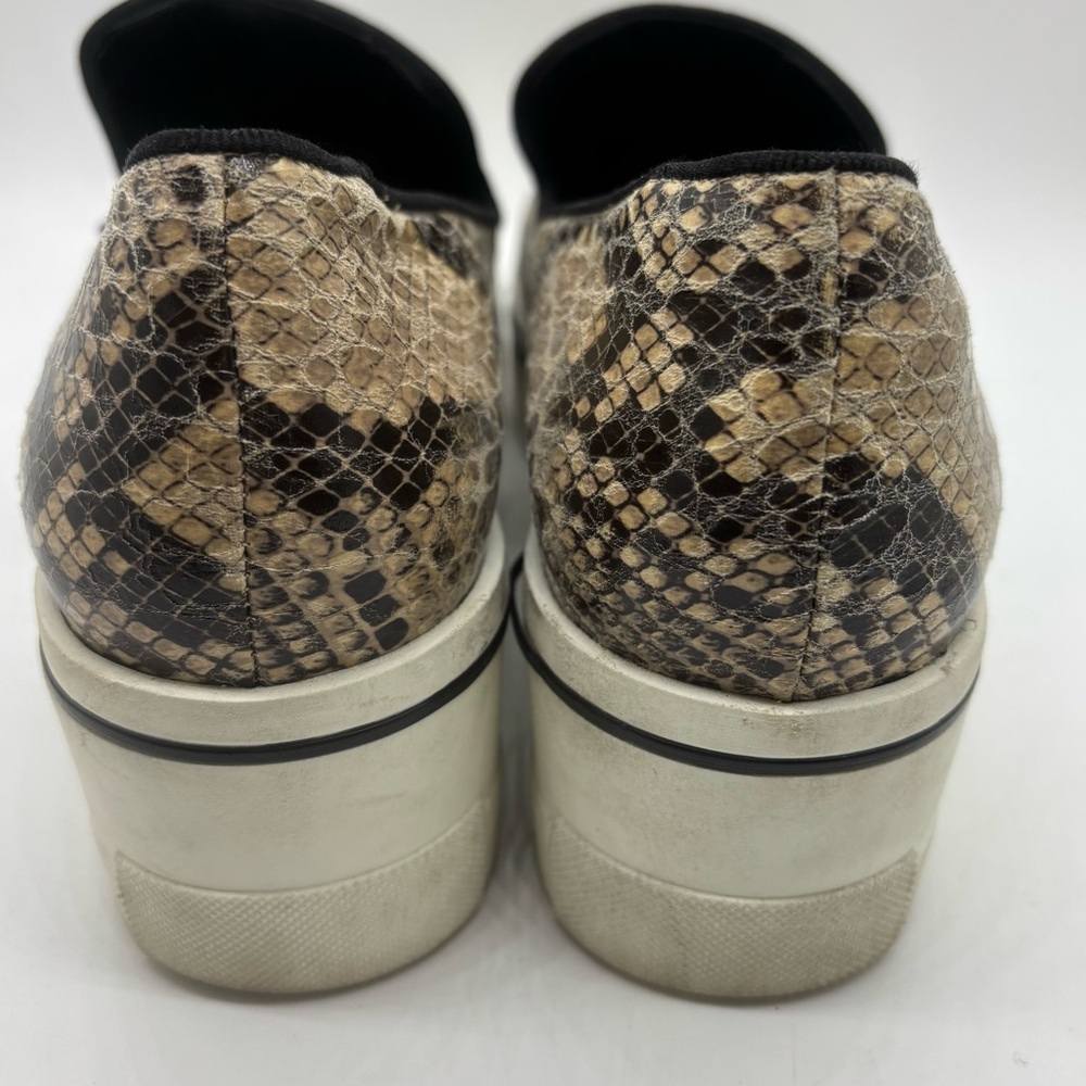 Stella McCartney Binx Python Slip-On Platform Sneakers Shoes Women’s Sz 40 US 10 - Picture 4 of 12